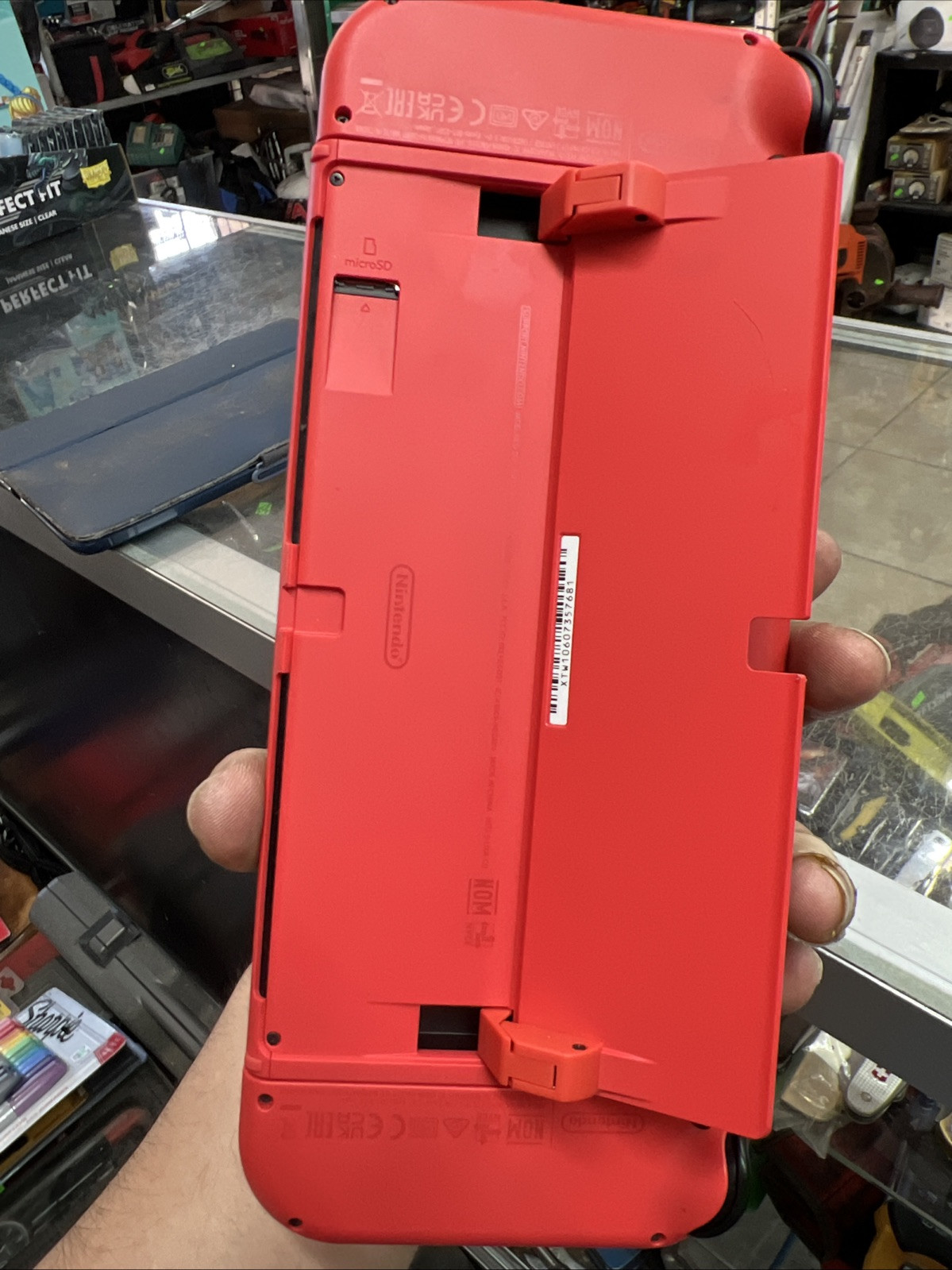 Nintendo Switch OLED HEG-001 Mario Red Edition 64GB Console *NO DOCK*