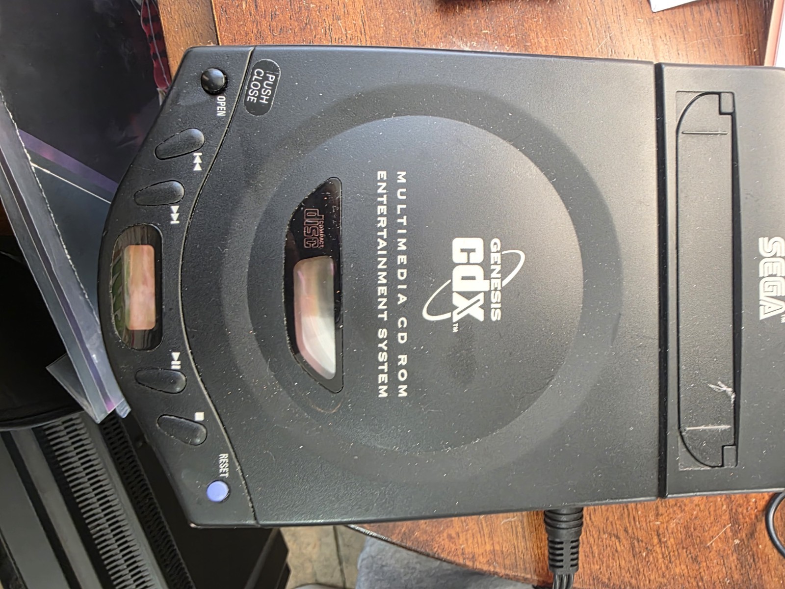 Sega Genesis CDX Console w/ Power Supply-WORKING ORDER