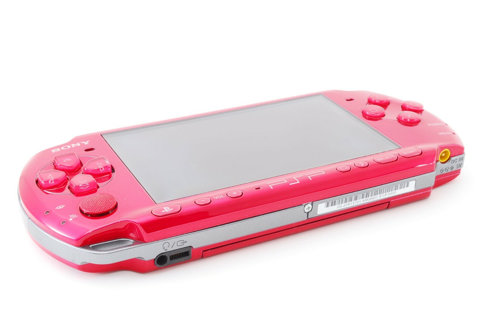 Sony PSP 3000 Radiant Red Console Handheld system w/ Box and Charger [Excellent]