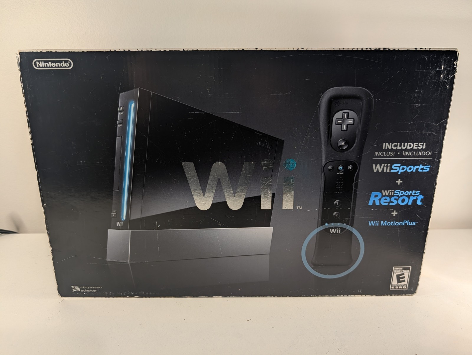 Nintendo Wii Console System, Black, Open Box, No Games Or Instruction RVLSKRP2