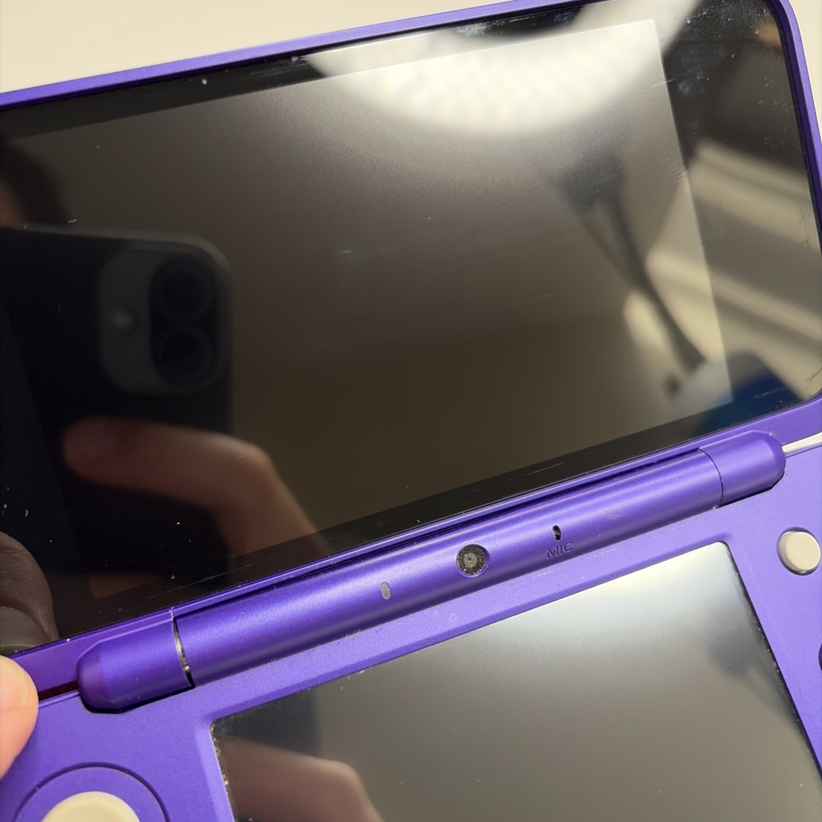 New Nintendo 2DS XL Console – Purple Silver W Charger Stylus US Model
