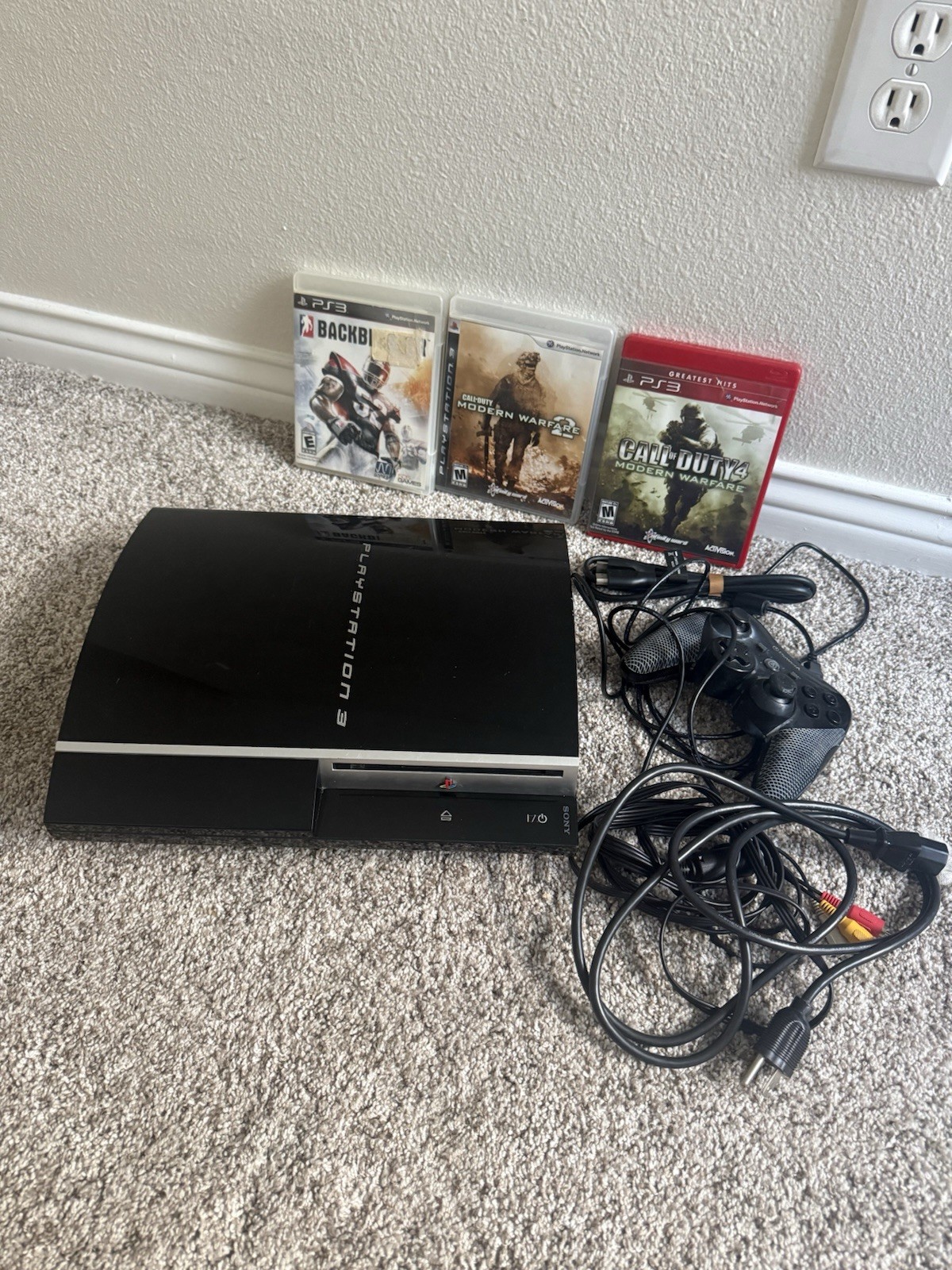 SONY PlayStation 3 “Fat” Console – TESTED Working Read Description