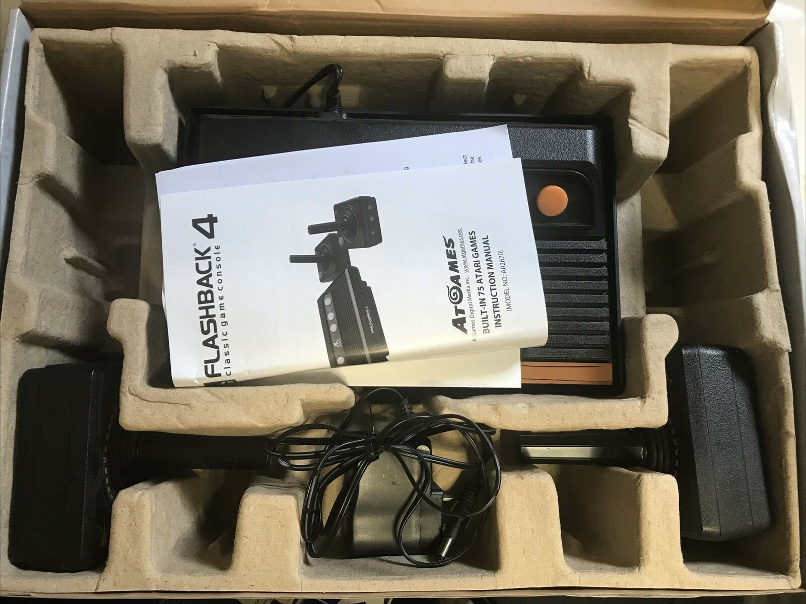 Atari Flashback 4 Classic Game Console, 76 Built-in Games