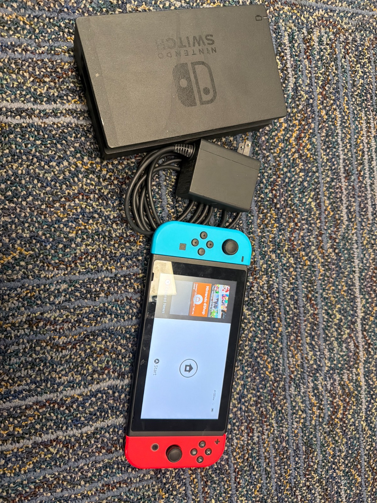 Nintendo Switch 32GB Handheld Console – Neon Red/Neon Blue (V1) HAC-001