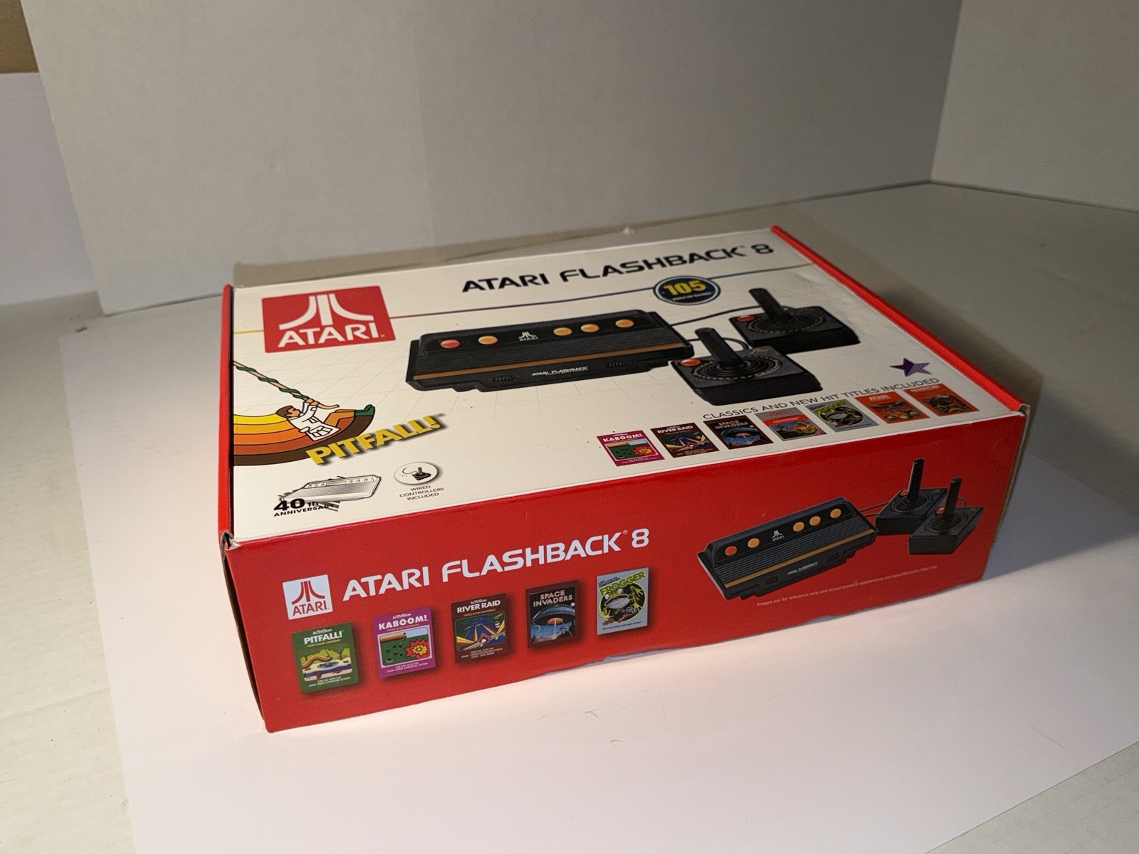 Atari Flashback 8 Console 105 Built-in Games 40th Anniversary Pitfall Astroids