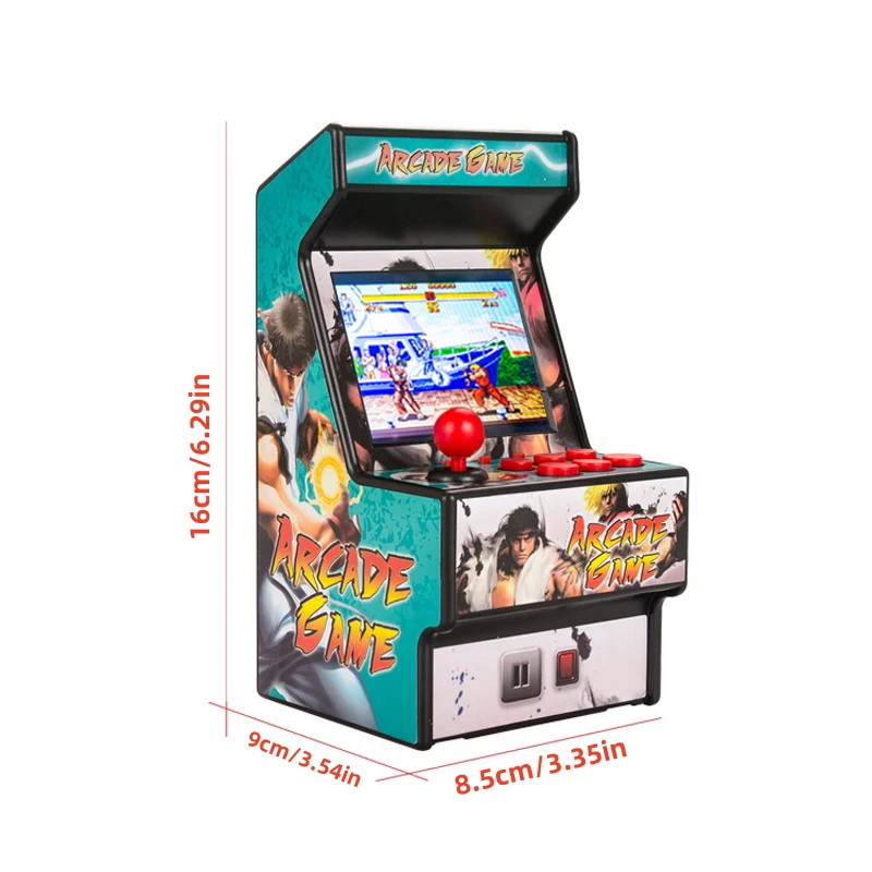 2.8-Inch Mini Handheld Video Arcade Console – Retro SEGA Classics