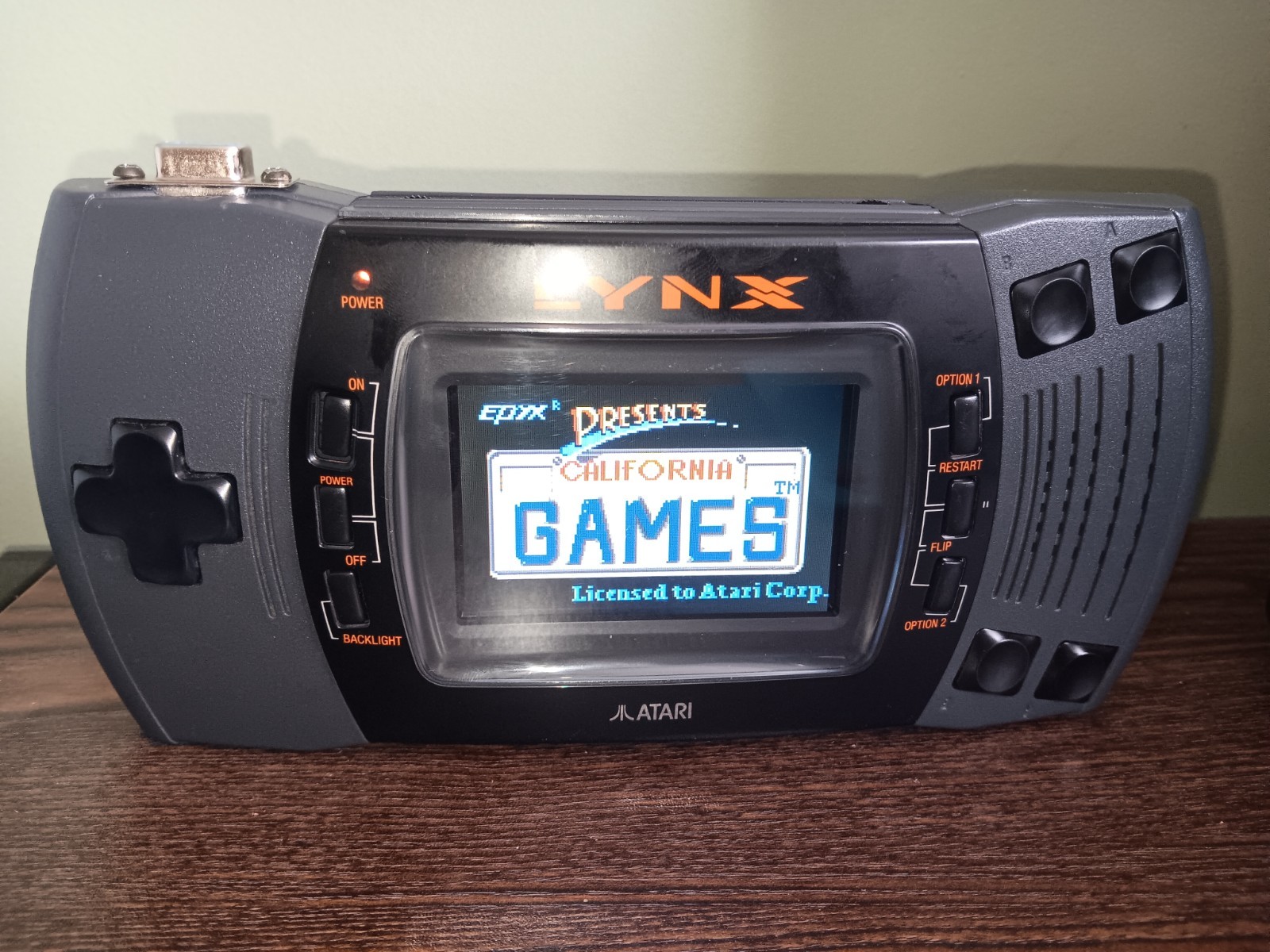 Atari Lynx II 2 Console New Lcd screen + Recapped + Power Circuit + VGA