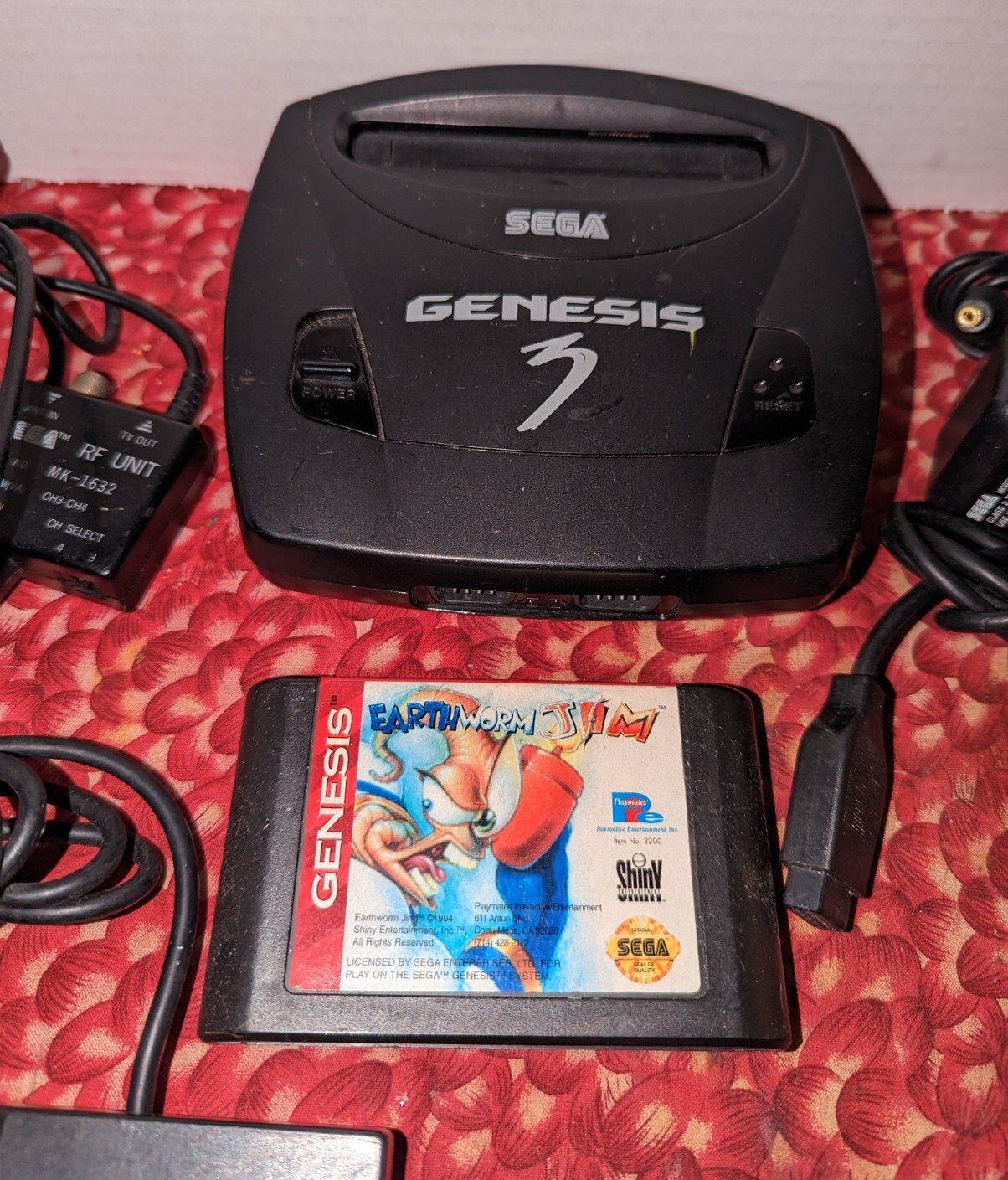 SEGA Genesis 3 Core System (USED) Open Box, complete w/ plastic bags