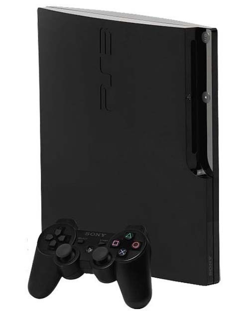 Sony PlayStation 3 Super Slim 250GB Black Video Game Console with Controller