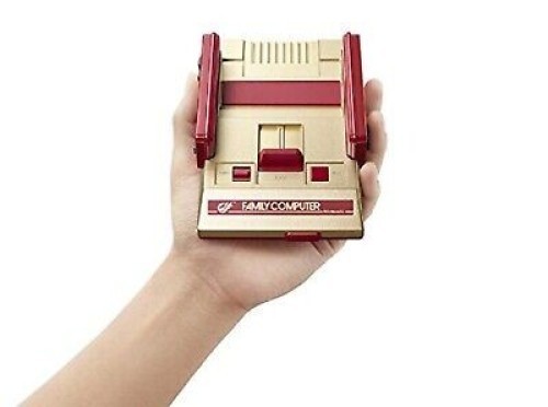 Nintendo Classic Famicom Mini Shonen Jump 50th Anniversary limited Gold Japanese