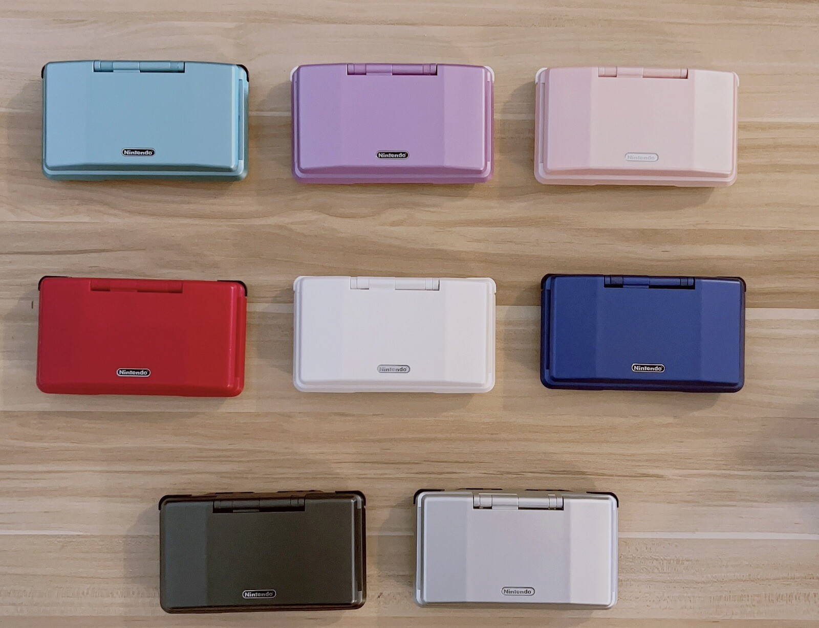 Nintendo DS Console Handheld green red pink white purple black silver Excellent