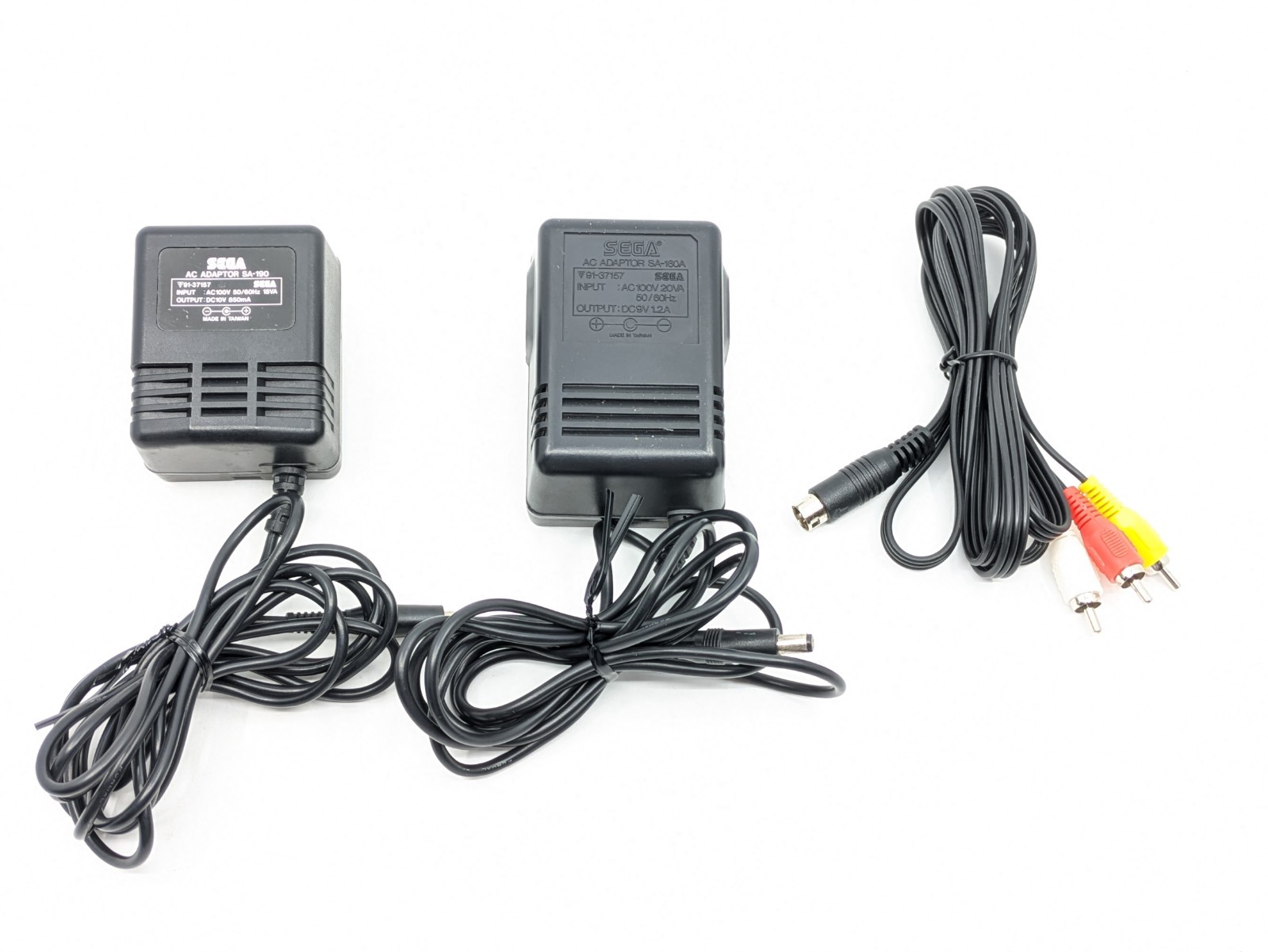 EGA Mega Drive 2 + Mega CD 2 Console Bundle HAA-2912 HAA-2502 Tested Japan