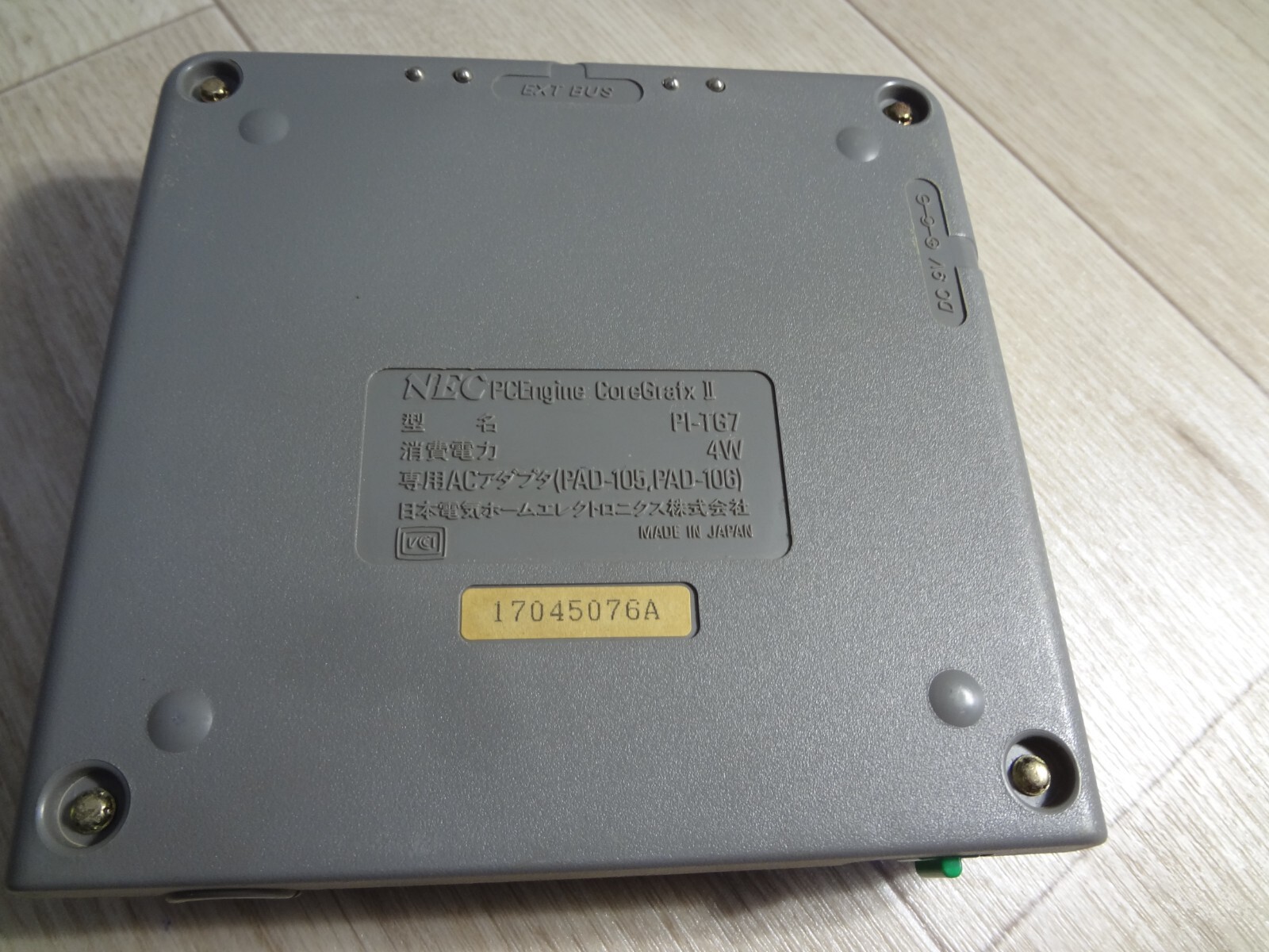 PCE NEC PC Engine PCEngine CORE GRAFX II 2 Console only TestedWork 2