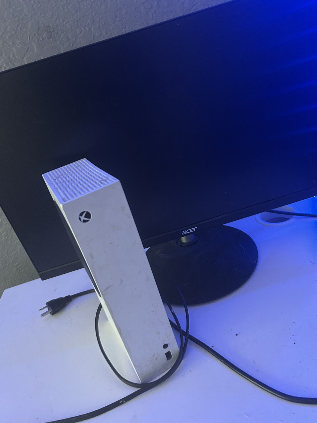 xbox series s with gaming monitor