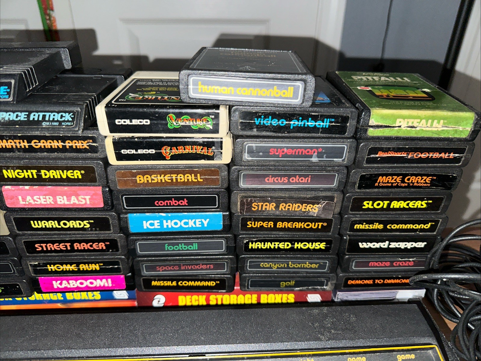 Atari 2600 Heavy Sixer Six Switch Console Sunnyvale USA Console 42 Games – Works