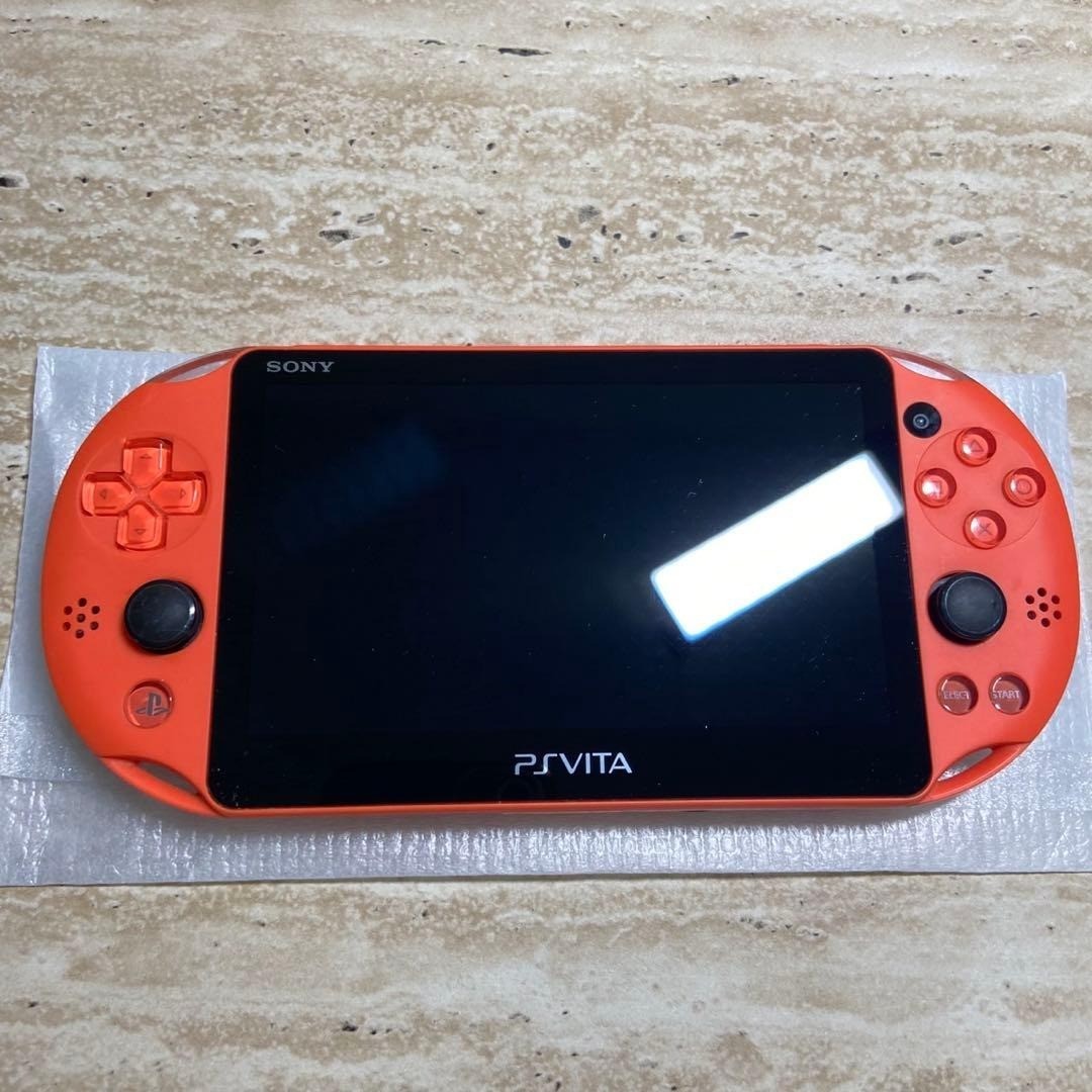 PS Vita PCH-2000 Neon Orange Complete in Box Near Mint Condition 7041