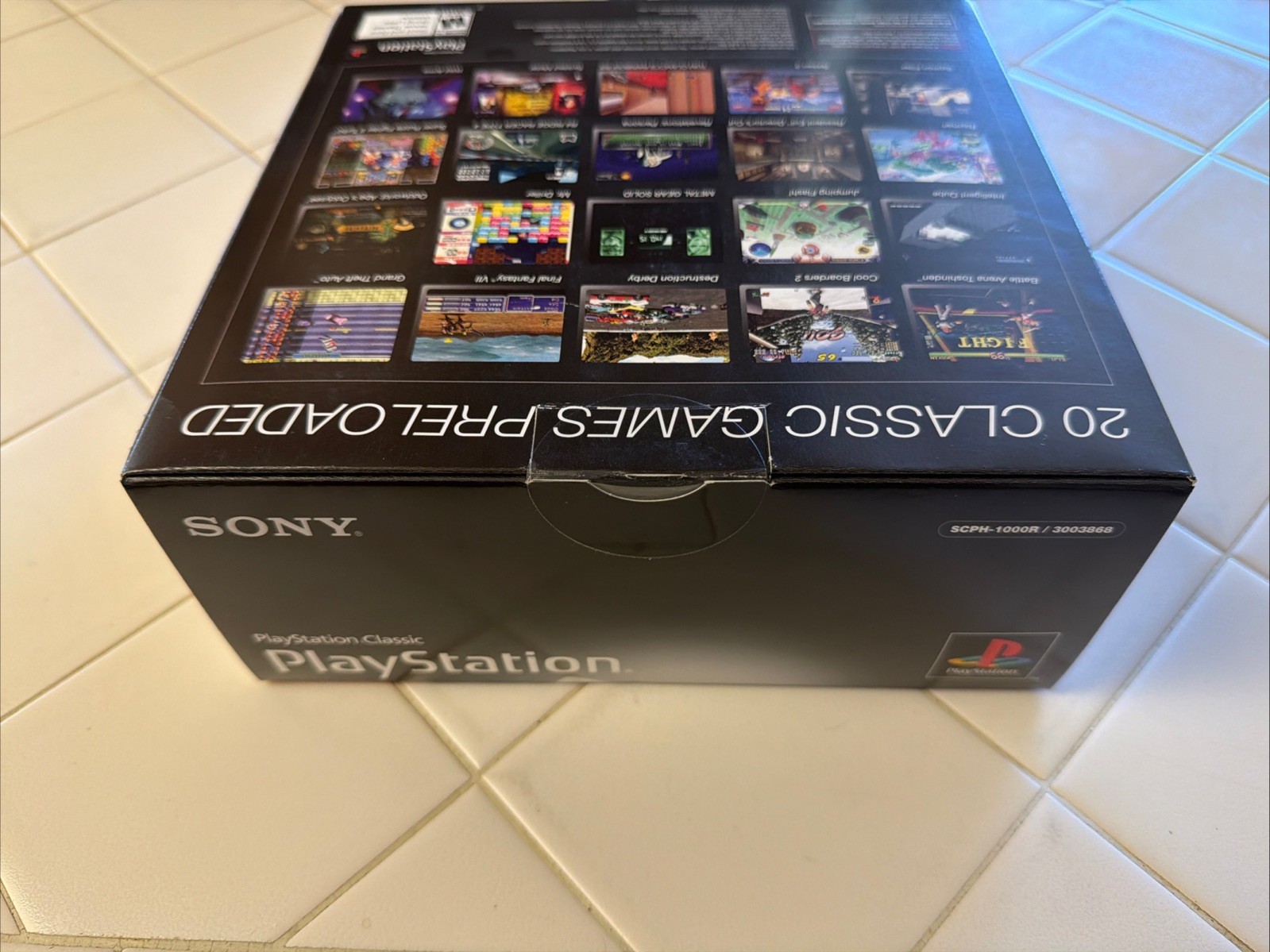 Sony PlayStation Classic Mini – 20 Classic Games Preloaded – NEW / SEALED