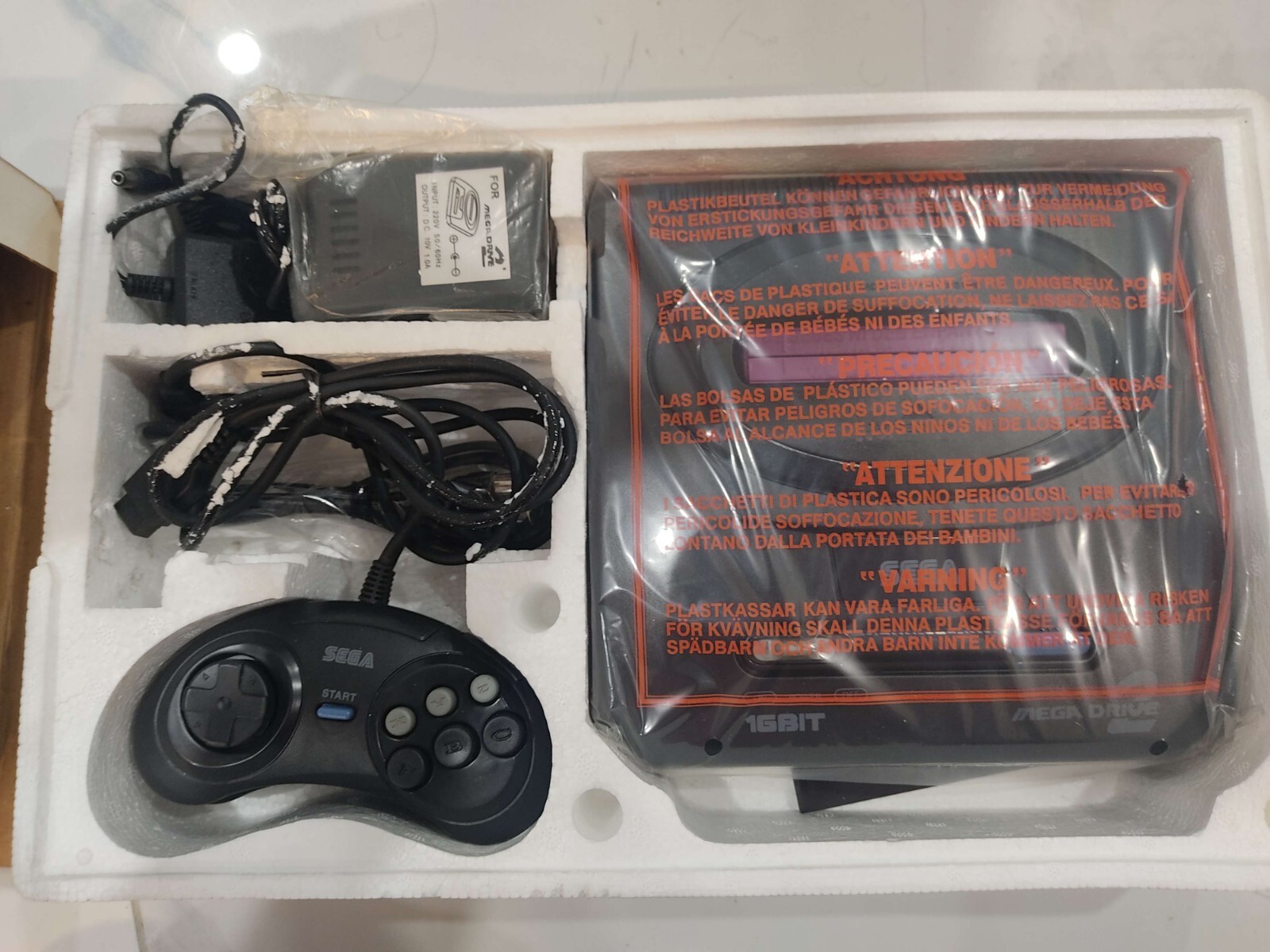 Sega Mega Drive II/2 Console (Black)
