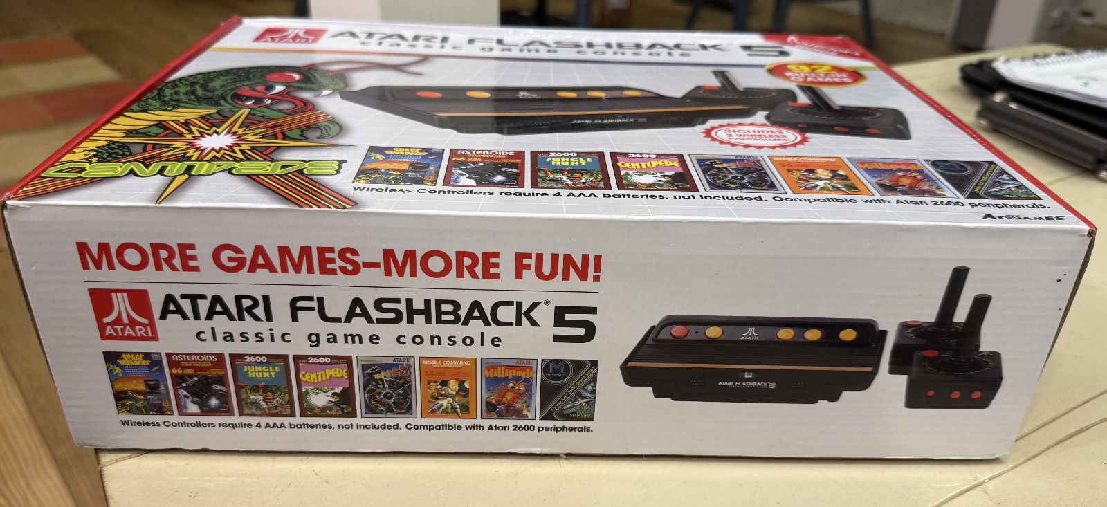 Atari Flashback 5 Classic Game Collector’s Edition Black Console