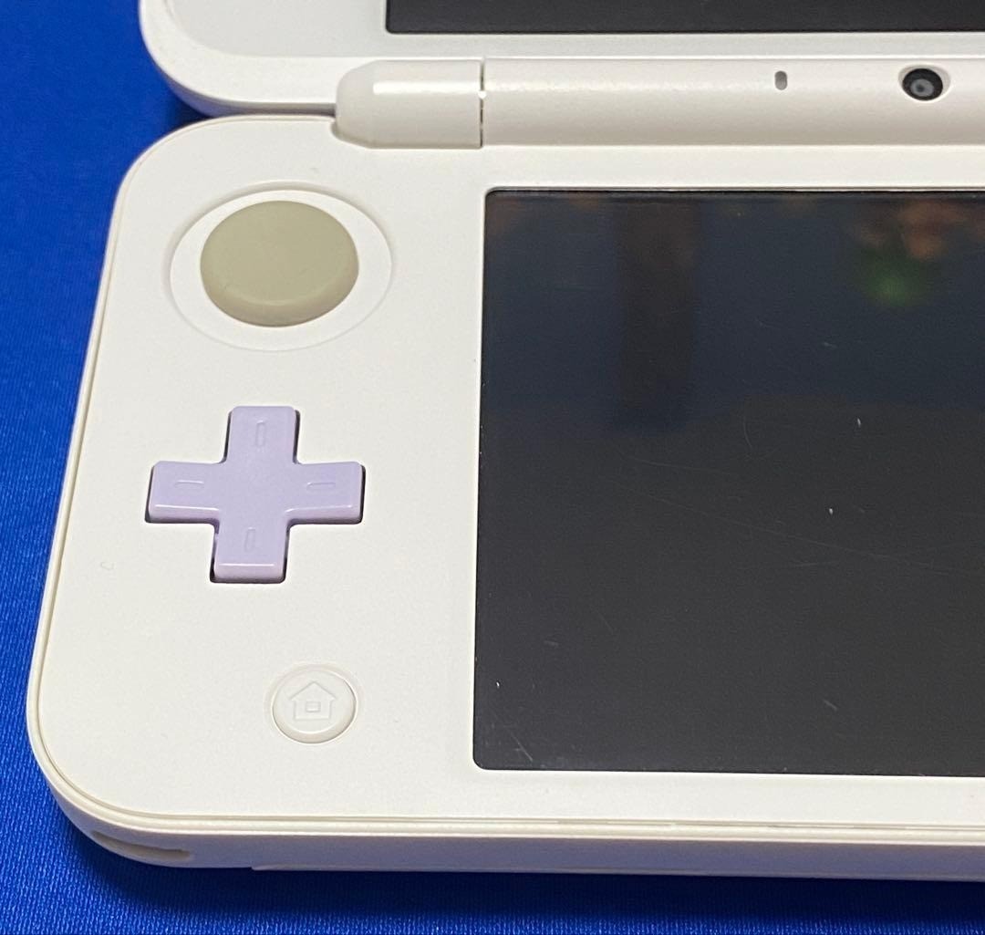 USED Japanese New Nintendo 2DS XL LL WHITE LAVENDER only console JAN-001
