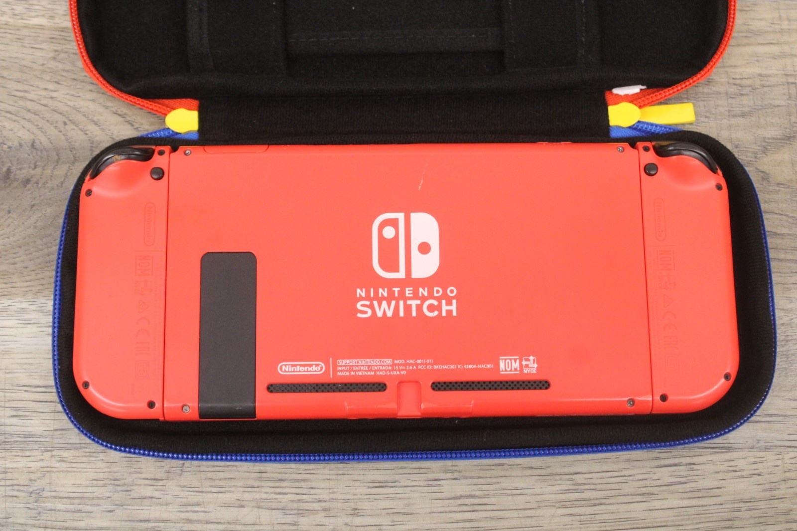 Nintendo Switch Console HAC-001(-01) Mario Red Edition *No Dock Or Controller*