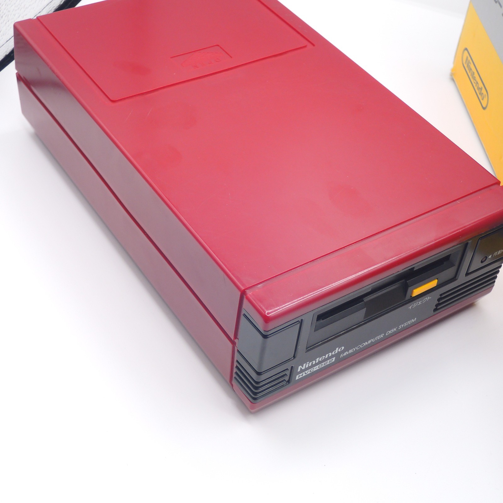 Nintendo Famicom Disk System with original box new belt & tested D0625213