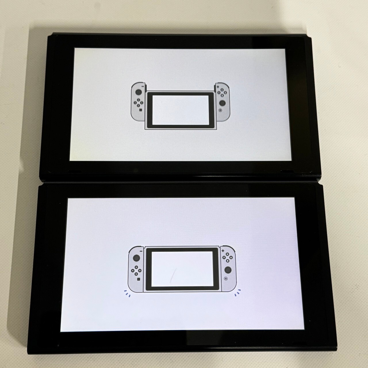 Nintendo Switch Hac-001 Screen Scratched 1 Console Only Region Free Ship Fast