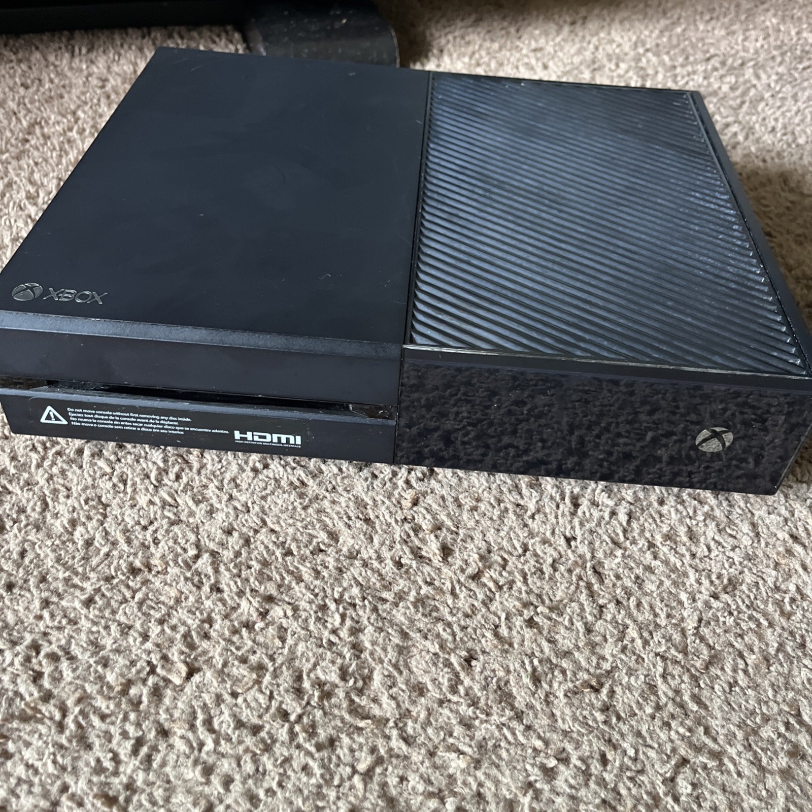 Microsoft Xbox One 780GB Console Gaming System Only Black 1540 Parts READ