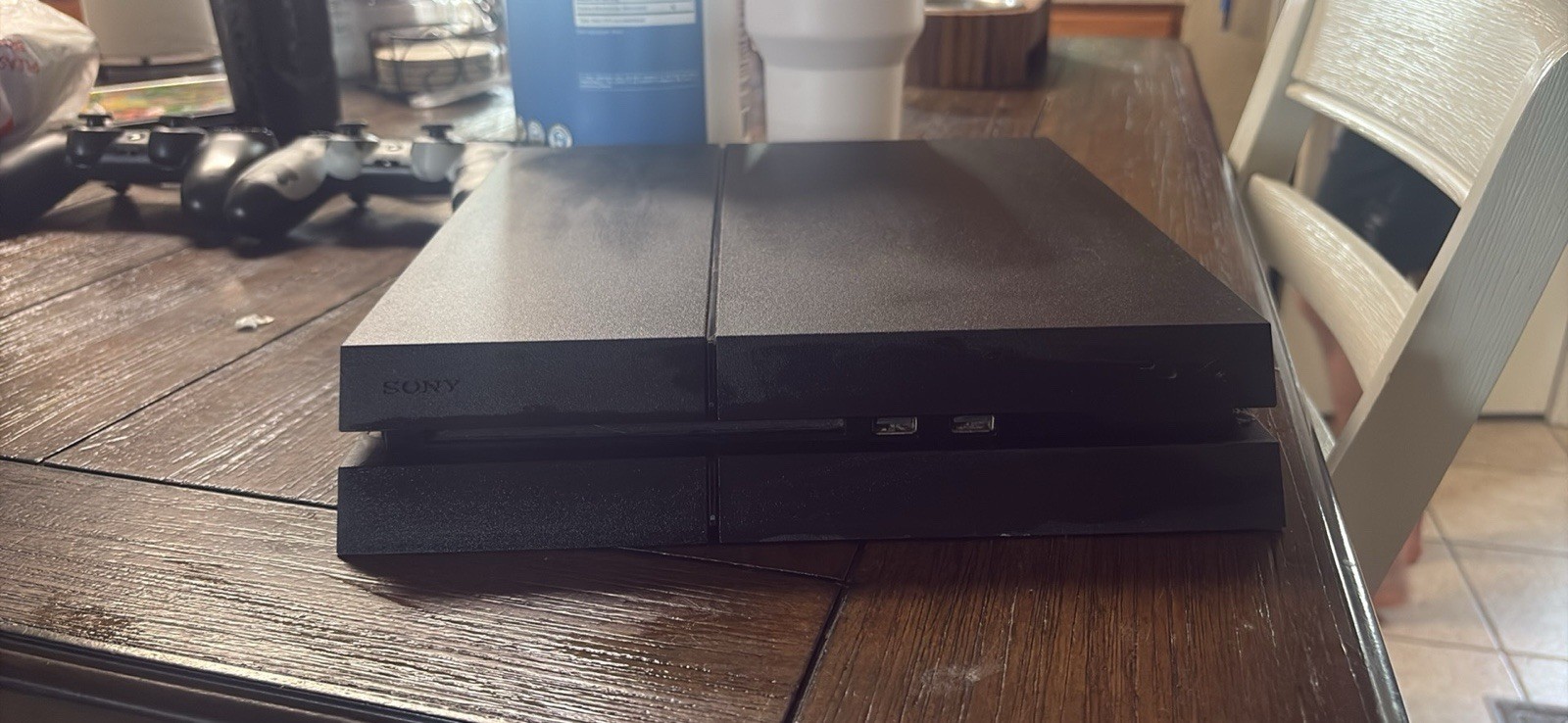 Sony PlayStation 4 Console Wi-Fi, Black & Camouflage Controllers