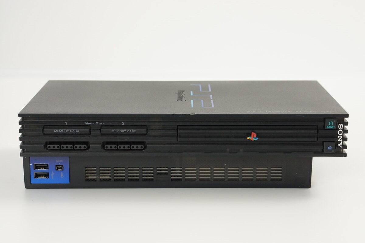 PS2 ZEN BLACK Console SCPH-37000 B Tested System Made in japan Playstation2 1024