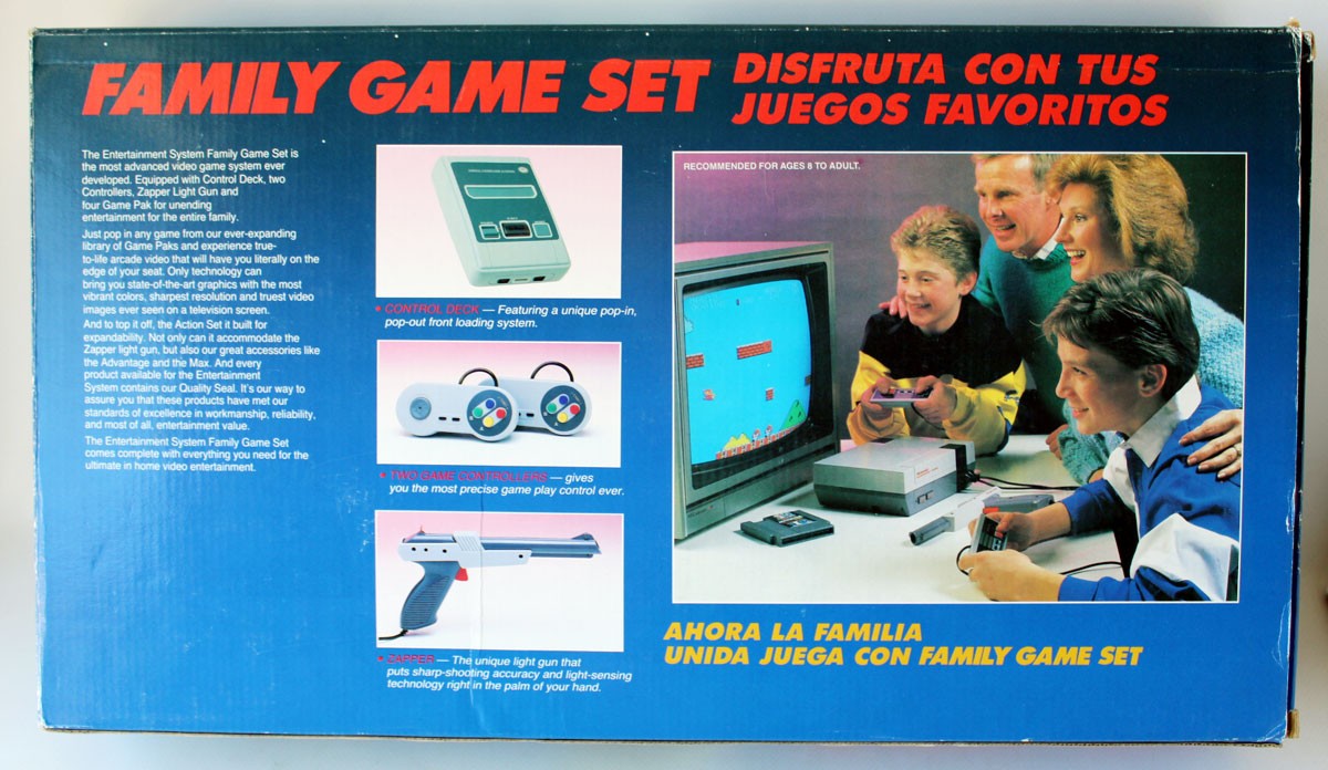 Vintage 90’s Video Game Family Action Set Nes Famicom Clone Console New !
