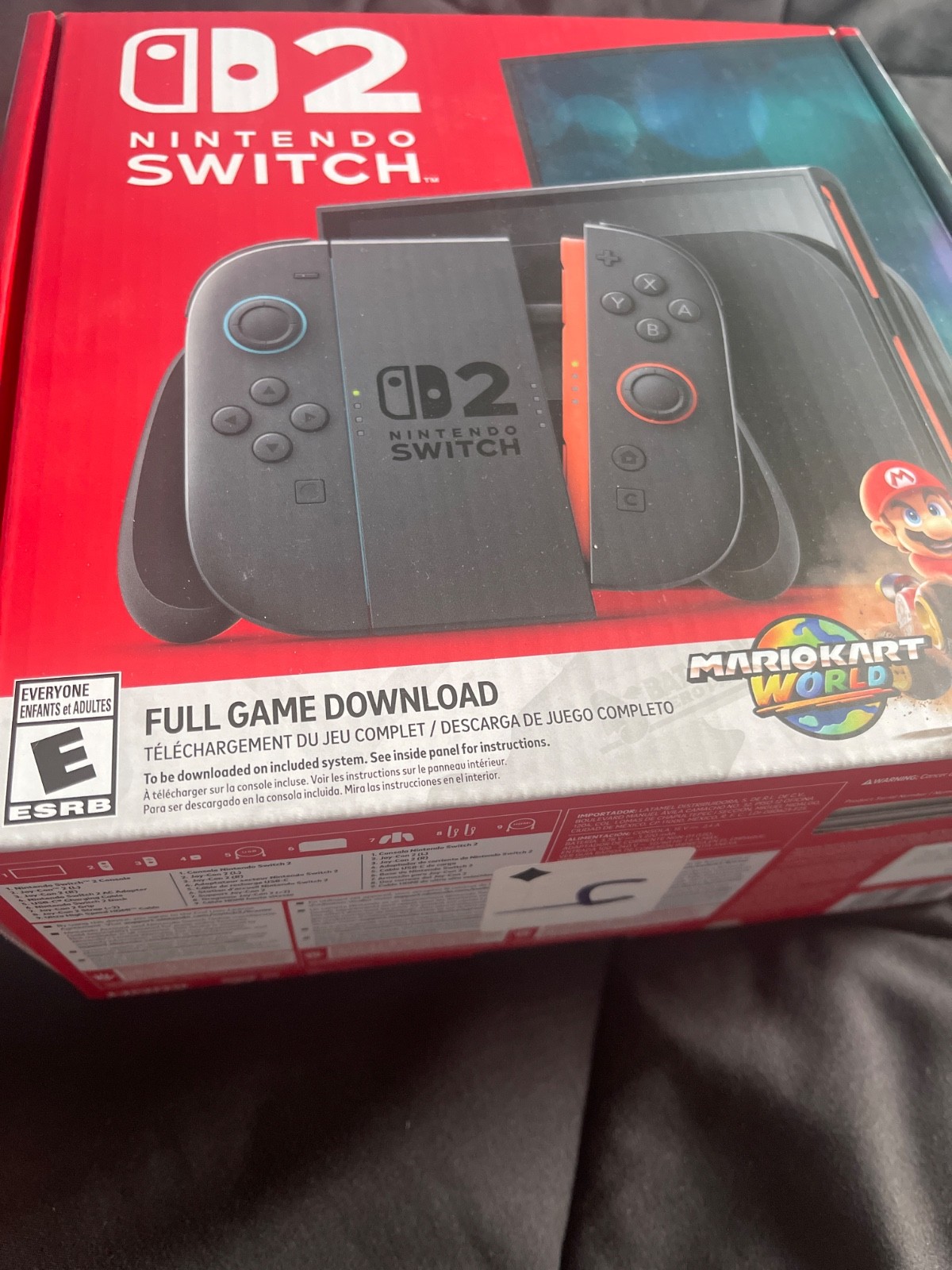 Nintendo Switch 2 Console + Mario Kart World Bundle – In Stock – Ready to Ship