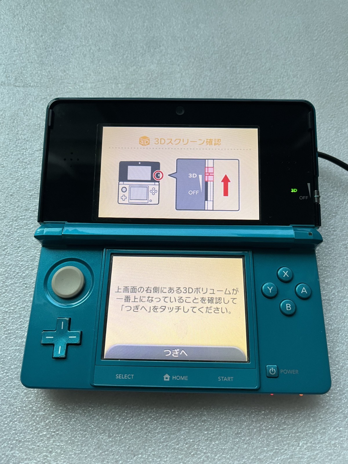 Nintendo 3DS Handheld System In Box Aqua Blue – excellent condition Japan