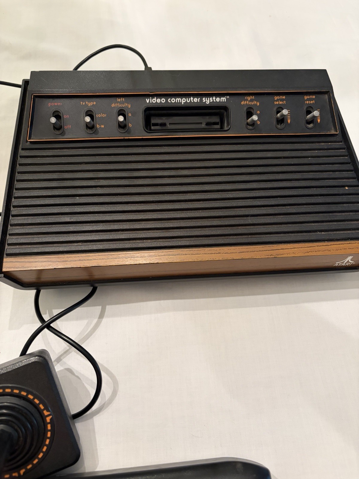 Atari 2600 Video Game Console – Black