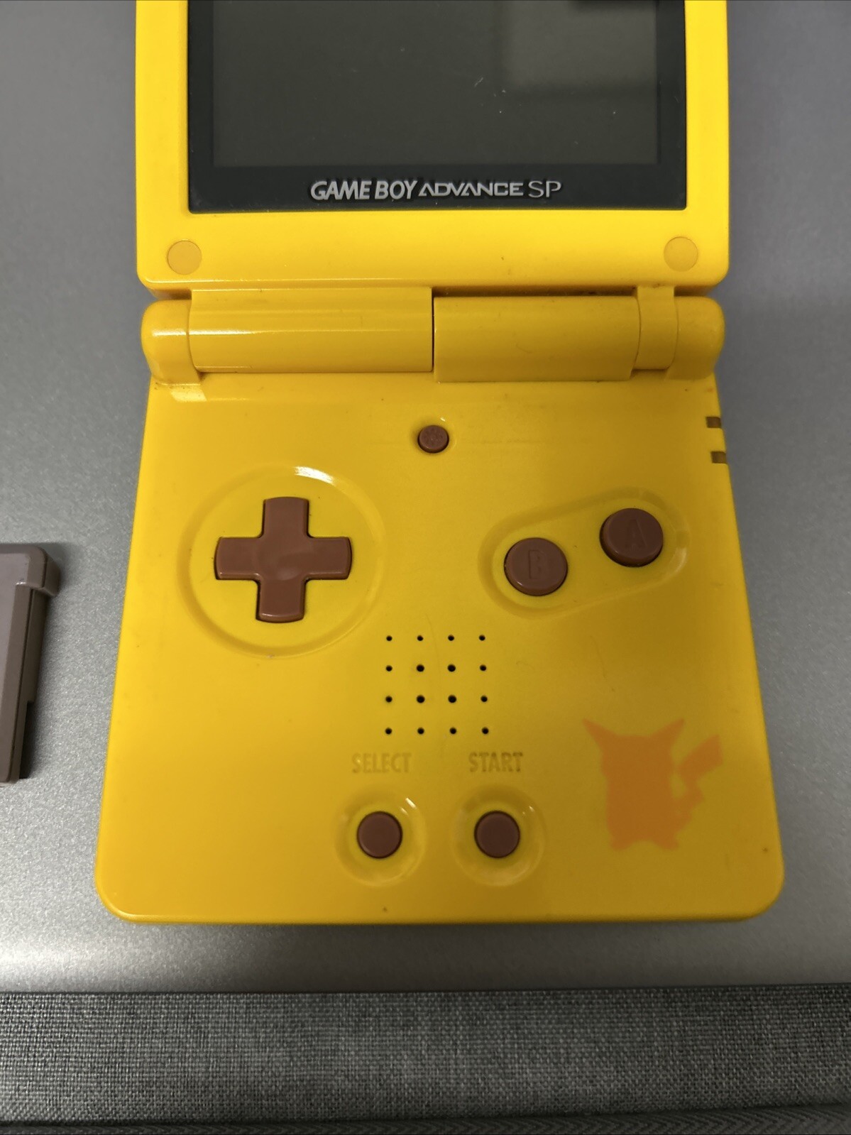 Authentic Nintendo Game Boy Advance SP Pikachu Handheld System – Yellow AGS 101