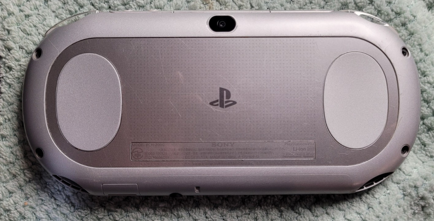 PlayStation Vita 2000 Silver Console PS Vita Slim Tested Working Excellent