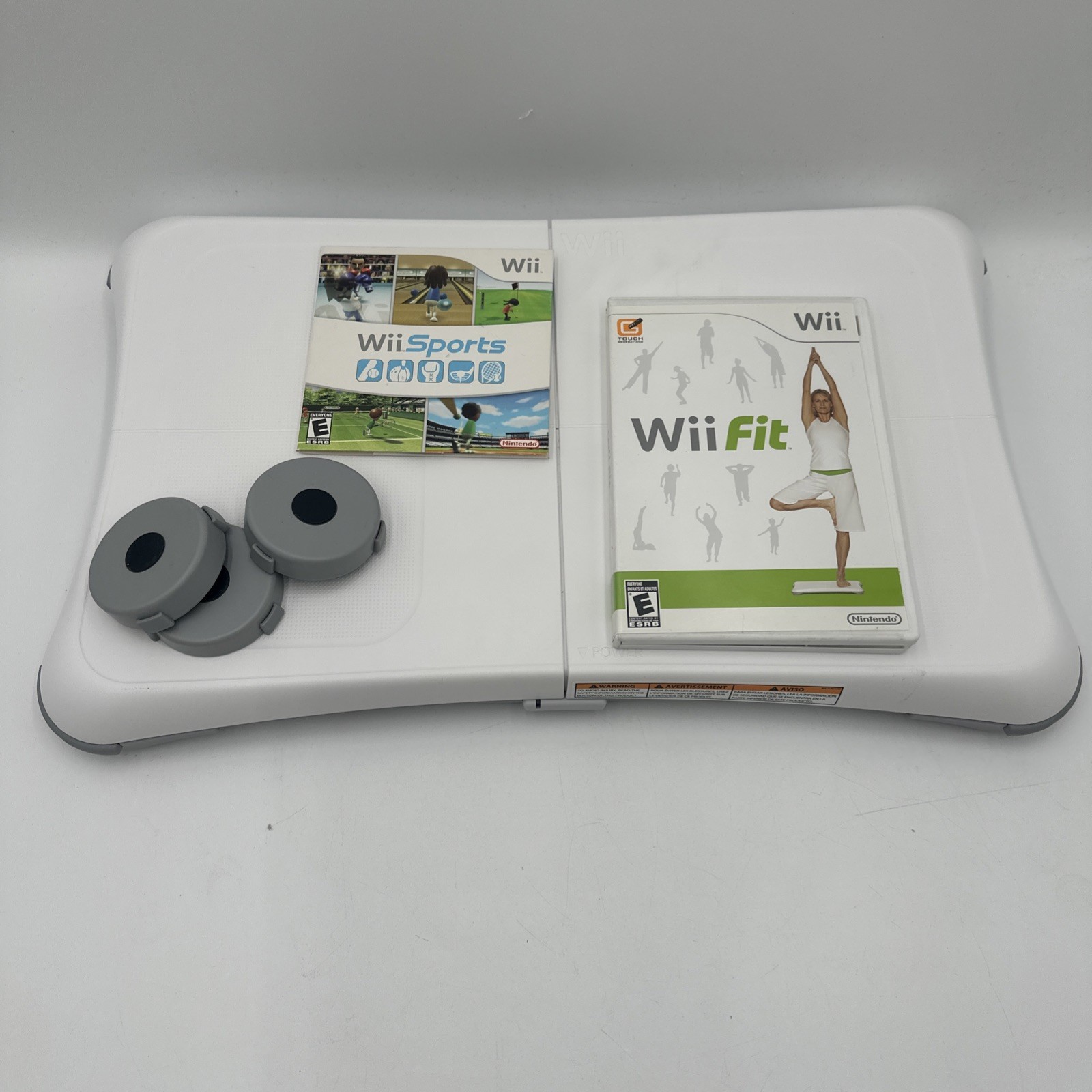 Nintendo Wii Console Bundle Complete Wii Fit BalanceBoard 6 Games Accessories