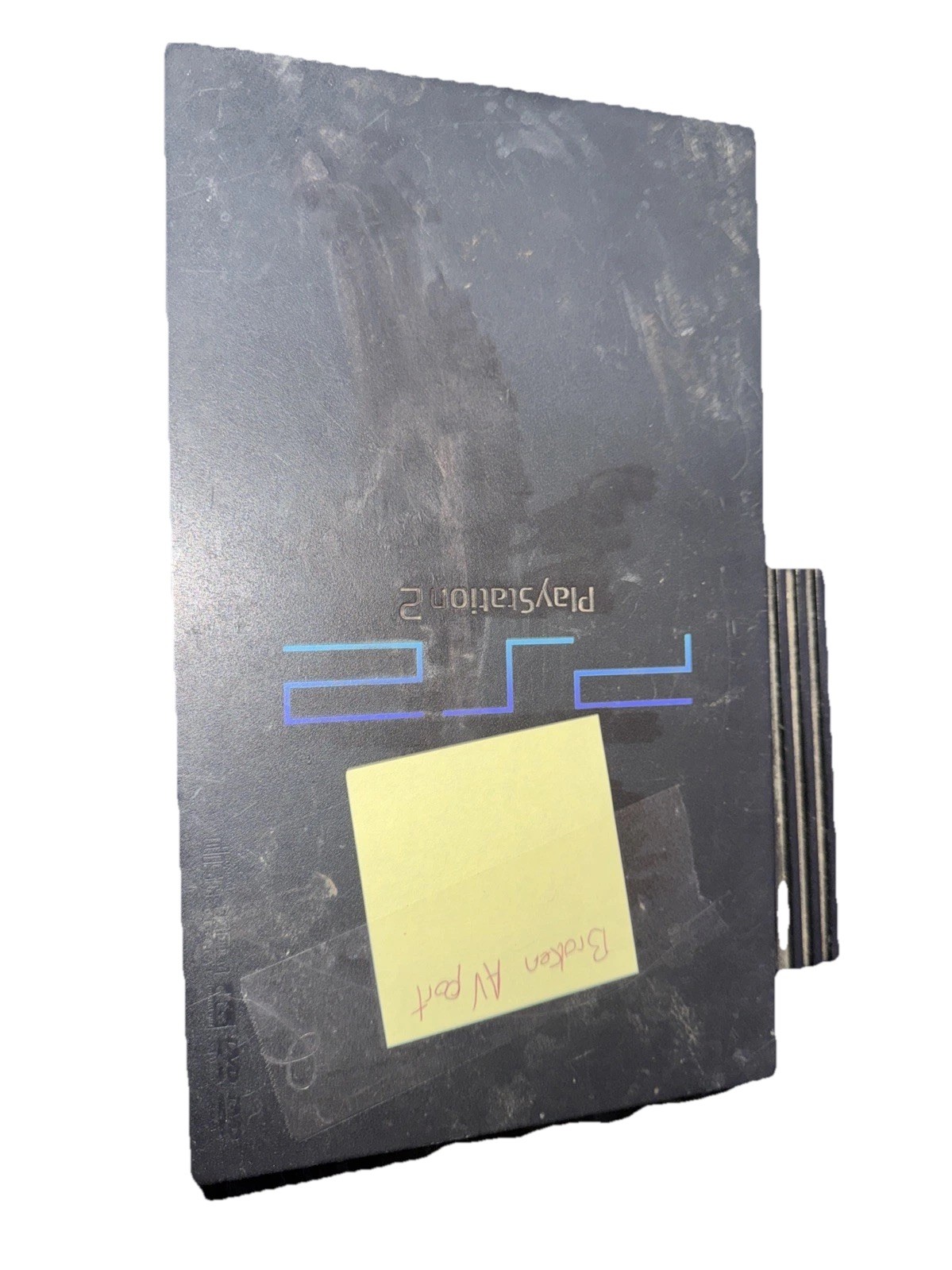 Sony PlayStation 2 Consoles 3 – Black As Is 8 Controllers Needs AV Port U29