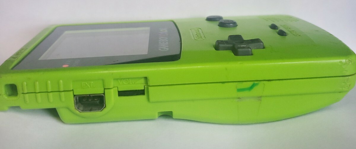 Nintendo Game Boy Color Vintage Launch Edition Kiwi Lime Green Handheld
