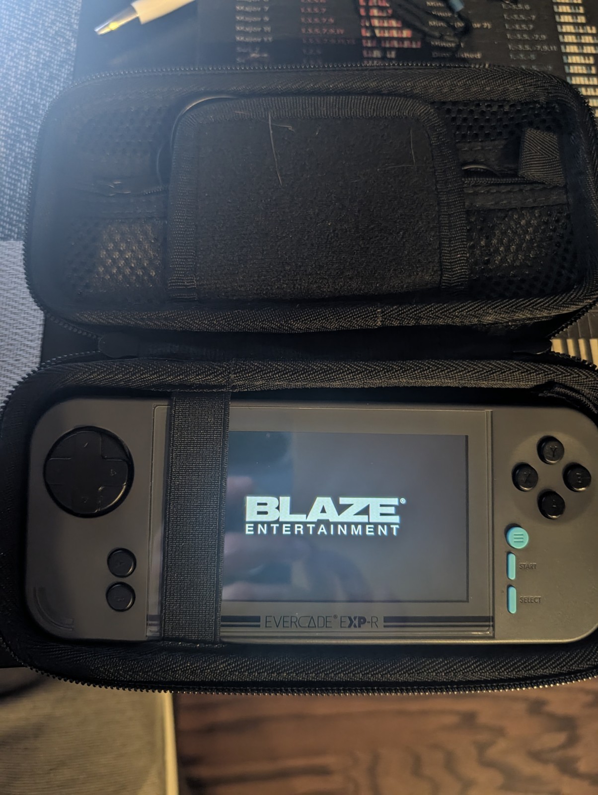 Evercade EXP-R w/Case Perfect And screen Protector – No Game Included