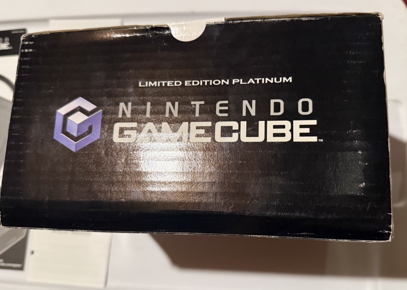 Nintendo GameCube Platinum Edition BOX, INSERTS & MANUAL ONLY (no console)