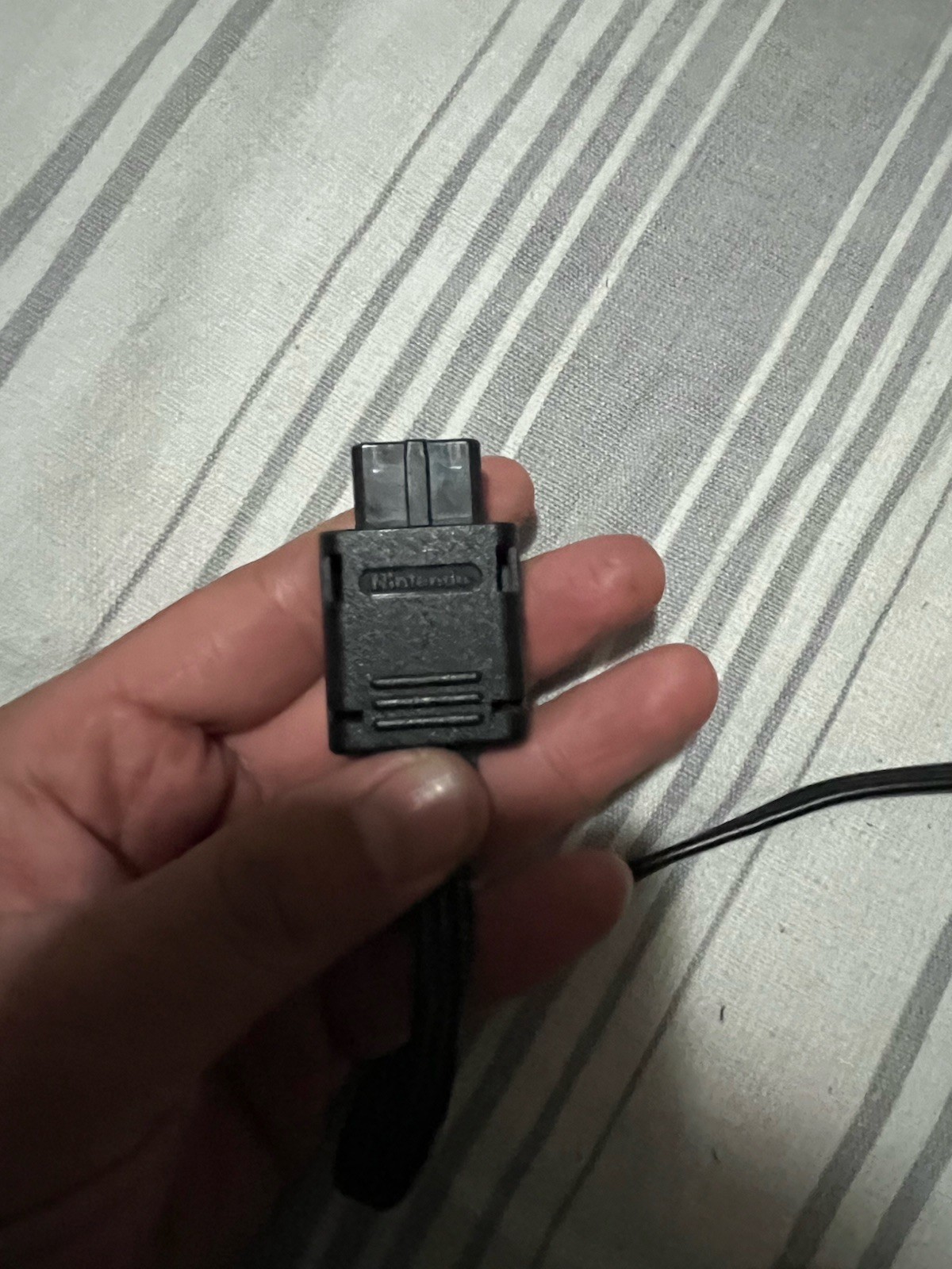 Nintendo GameCube Platinum Console OEM CORDS AND ZOIDS GAME
