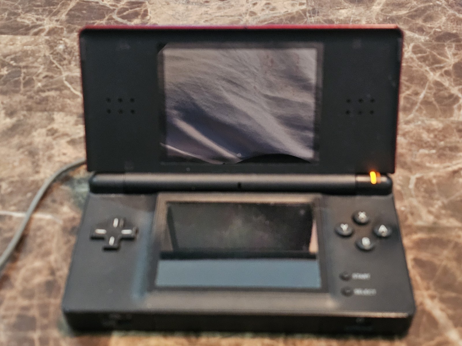 Nintendo DS Lite System – Crimson red Complete In Box – Works – Excellent cond.