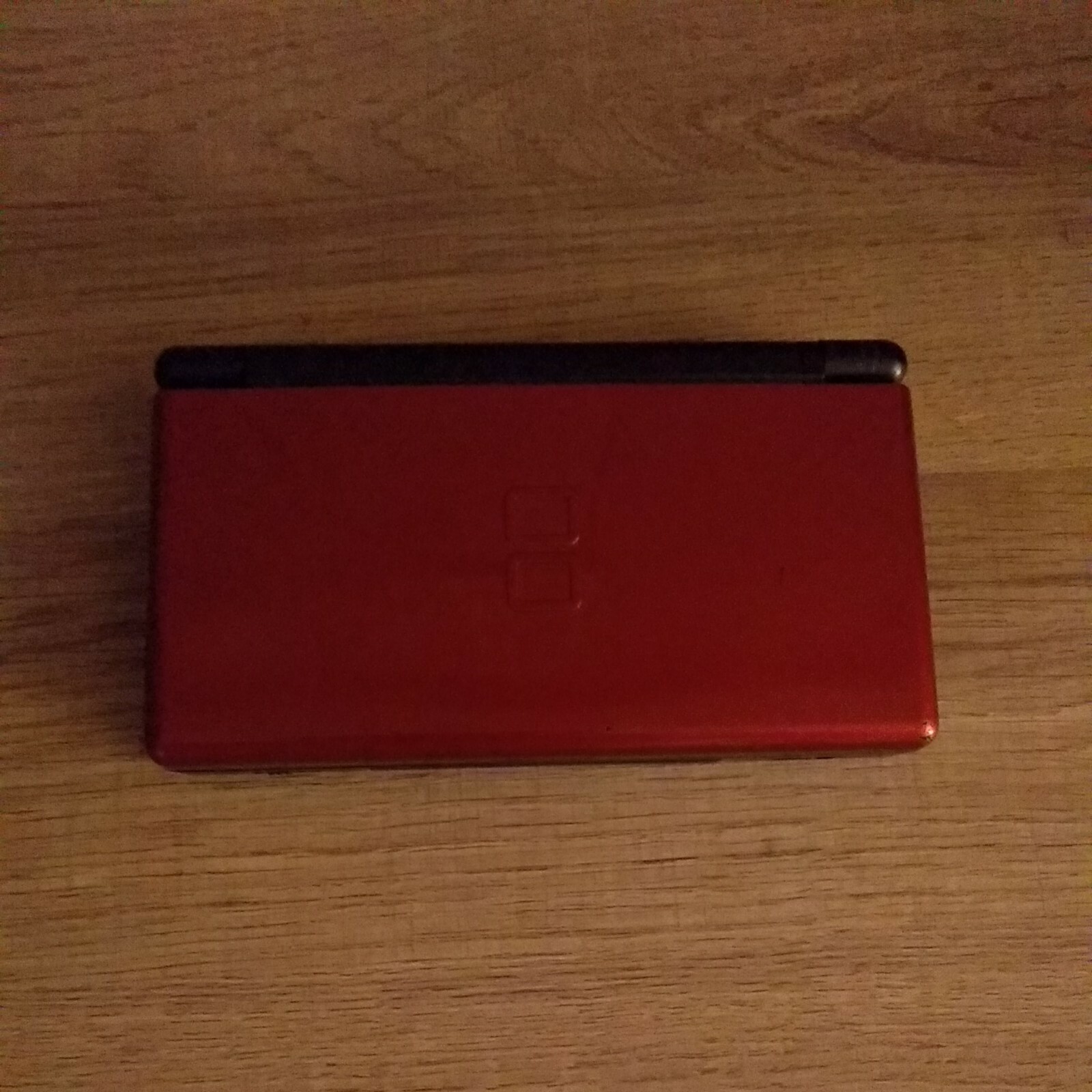 Nintendo DS Lite Handheld Console – Black & Red + 5 games, case, charger, + more