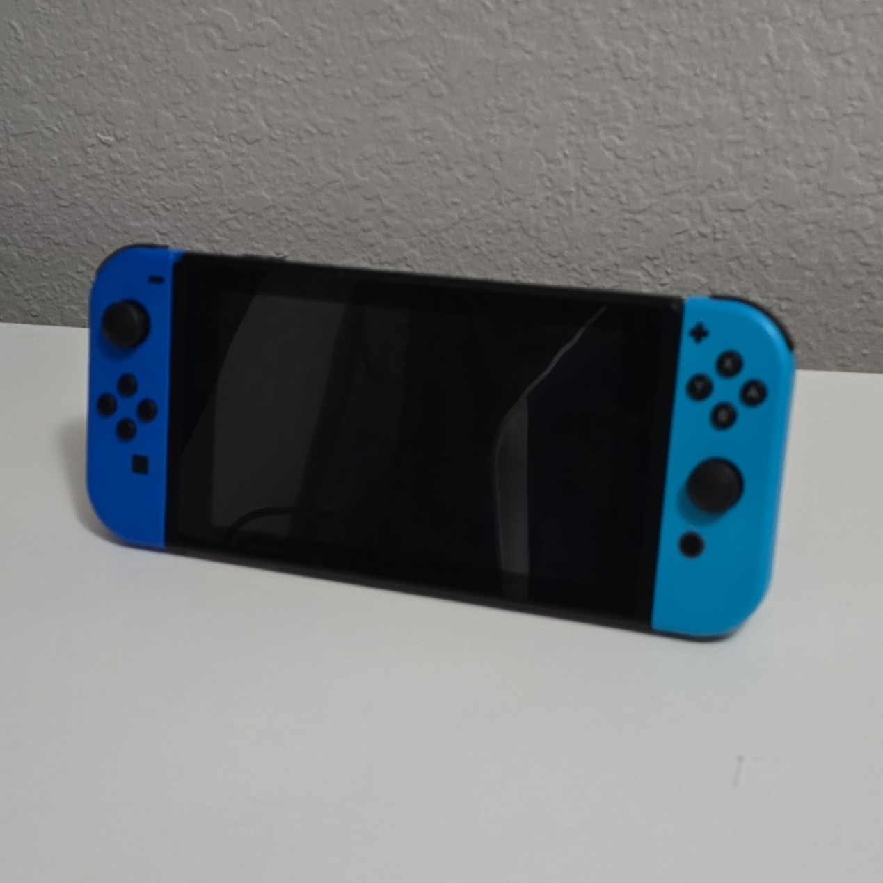 Nintendo Switch HAC-001 Console Blue Joy-Con, Dock, AC Adapter, HDMI Cable