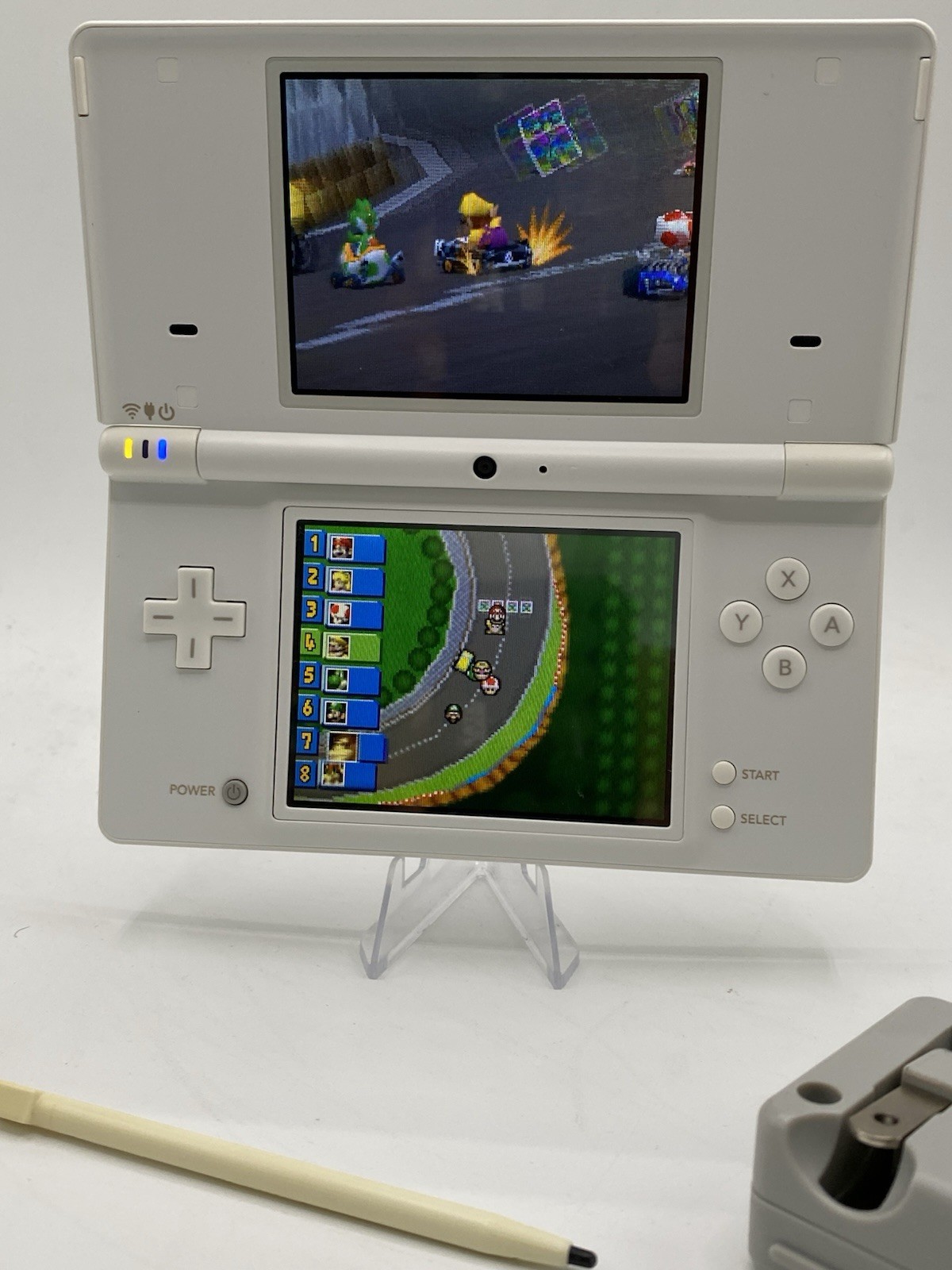 Nintendo DSi White – Includes Preloaded Library (Large Collection)