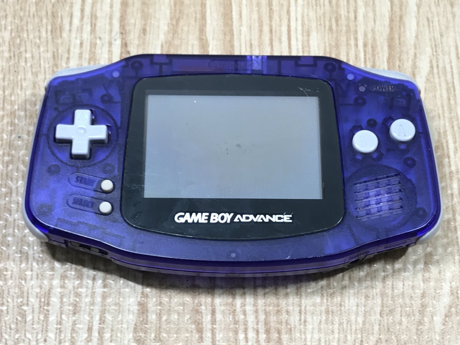GameBoy Advance Midnight Blue Console Nintendo Japan – With Defects LG9477