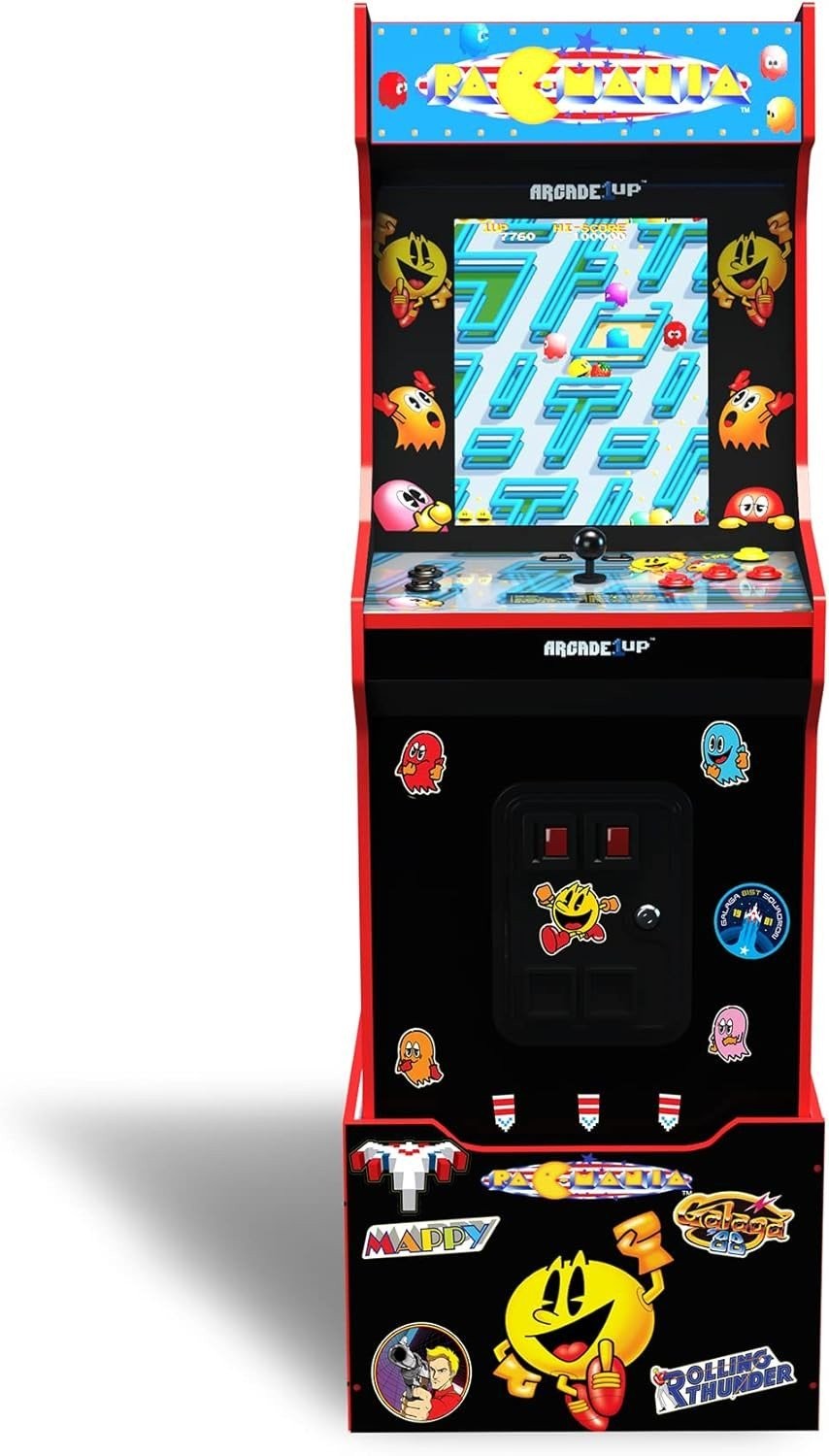 Arcade1Up PAC-MAN Customizable Arcade Cabinet WiFi 14 Games A1U 1Y Warranty