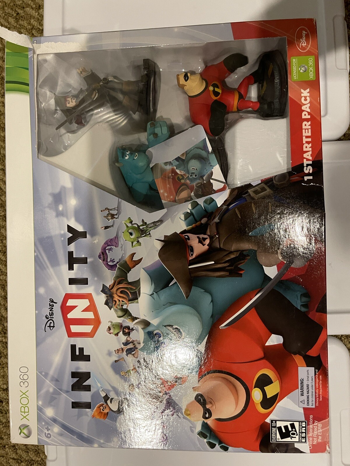 Microsoft Xbox 360 4GB Kinect Bundle Games Disney Infinity Pack Plus More