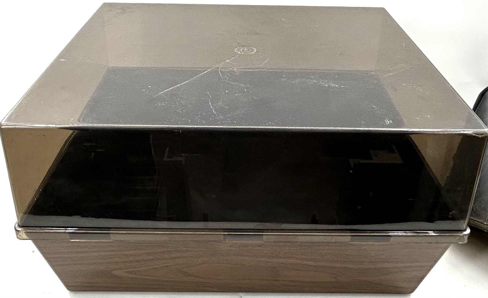 Vintage Atari 2600 Game Center Console & Game Holder w/ Cover